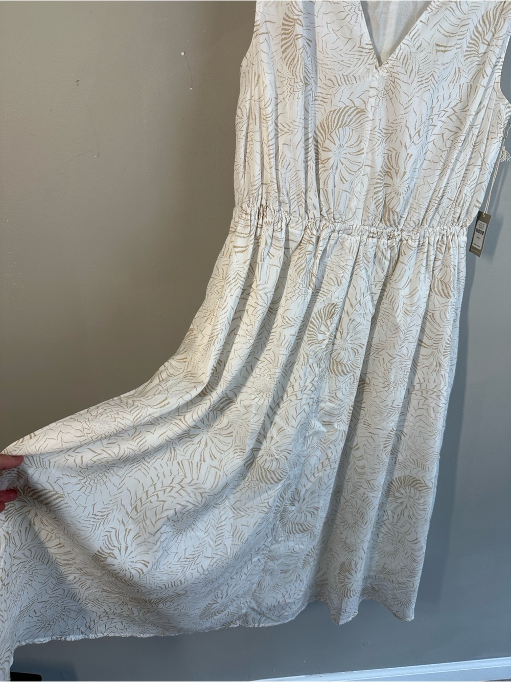 NWT Haven Well Well Within Cotton Voile Shell Midi Dress Size S Feminine Resort - Picture 9 of 14